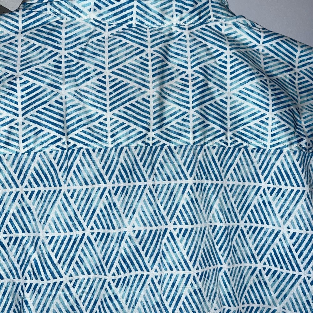 Robert Graham Like New Blue Patterned Button Down… - image 7